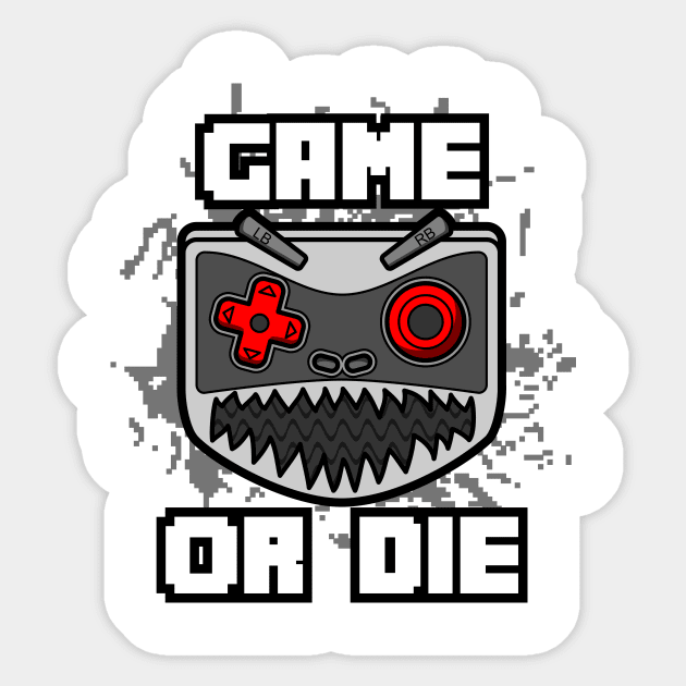 Game or Die Sticker by GrimDork